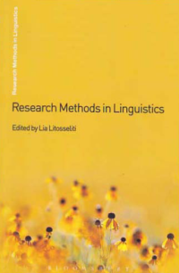 RESEARCH METHODS IN LINGUISTICS