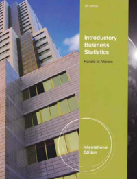 Image of INTRODUCTORY BUSINESS STATISTICS