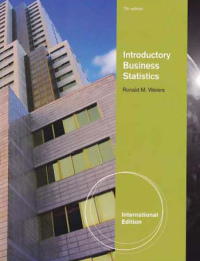 INTRODUCTORY BUSINESS STATISTICS