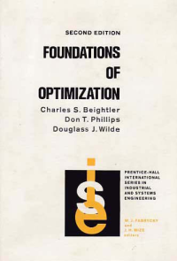 Image of FOUNDATIONS OF OPTIMIZATION