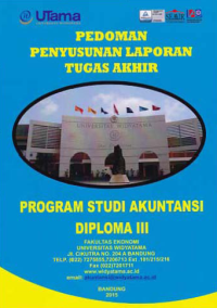 PEDOMAN PENYUSUNAN LAPORAN TUGAS AKHIR PROGRAM STUDI AKUNTANSI DIPLOMA III