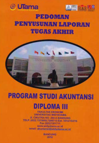 PEDOMAN PENYUSUNAN LAPORAN TUGAS AKHIR PROGRAM STUDI AKUNTANSI DIPLOMA III