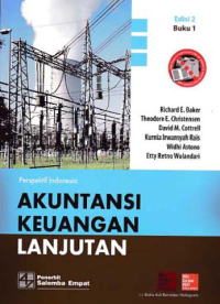 AKUNTANSI KEUANGAN LANJUTAN; Perspektif Indonesia (Buku 1)