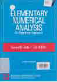 ELEMENTARY NUMERICAL ANALYSIS