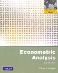 Image of ECONOMETRIC ANALYSIS