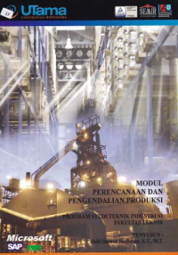 Image of MODUL PERENCANAAN DAN PENGENDALIAN PRODUKSI (S1-TI)