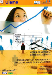 Image of MODUL PRAKTIKUM KOMUNIKASI BISNIS + Buku Kerja (S1-Mn)