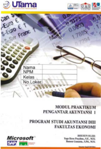 Image of MODUL PRAKTIKUM PENGANTAR AKUNTANSI 1 + Buku Kerja (D3-Ak)