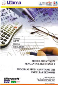 MODUL PRAKTIKUM PENGANTAR AKUNTANSI 1 + Buku Kerja (D3-Ak)