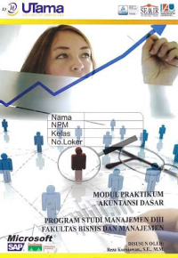 Image of MODUL PRAKTIKUM AKUNTANSI DASAR + Buku Kerja (D3-Mn)