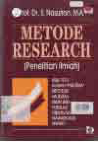 METODE RESEARCH; Penelitian Ilmiah