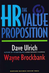 Image of THE HR VALUE PROPOSITION