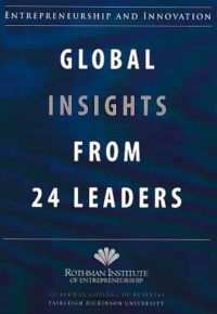 Image of ENTREPRENEURSHIP AND INNOVATION; Global Insights from 24 Leaders