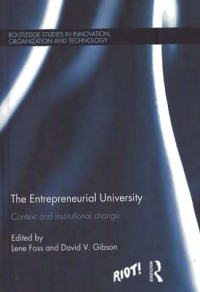 Image of THE ENTREPRENEURIAL UNIVERSITY; Context and Institutional Change