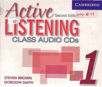 Image of ACTIVE LISTENING 1; Class Audio CDs
