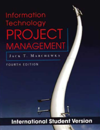 Image of INFORMATION TECHNOLOGY PROJECT MANAGEMENT