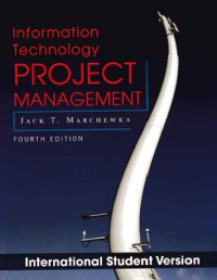 INFORMATION TECHNOLOGY PROJECT MANAGEMENT