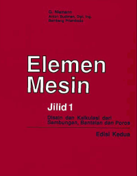 ELEMEN MESIN (Jilid 1)