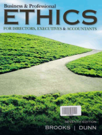 Image of BUSINESS & PROFESSIONAL ETHICS; For Directors, Executives & Accountants
