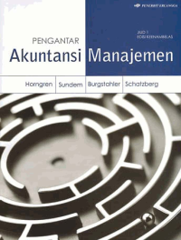 PENGANTAR AKUNTANSI MANAJEMEN (Jilid 1)