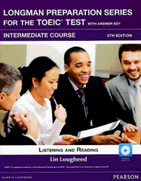 Image of LONGMAN PREPARATION SERIES FOR THE TOEIC TEST; With Answer Key Intermediate Course + CD