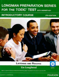 Image of LONGMAN PREPARATION SERIES FOR THE TOEIC TEST; With Answer Key Introductory + CD