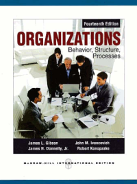 Image of ORGANIZATION; Behavior, Stucture, Processes