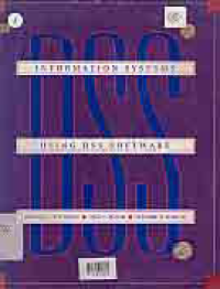 Image of INFORMATION SYSTEMS USING DSS SOFTWARE