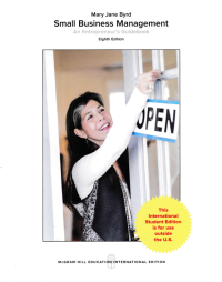 Image of SMALL BUSINESS MANAGEMENT; An Entrepreneur's Guidebook