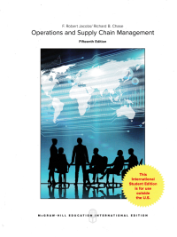 Image of OPERATIONS AND SUPPLY CHAIN MANAGEMENT