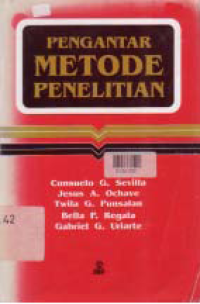 PENGANTAR METODE PENELITIAN