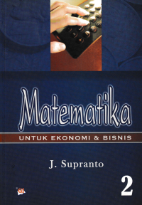 MATEMATIKA UNTUK EKONOMI & BISNIS 2