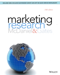 Image of MARKETING RESEARCH