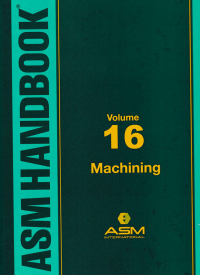 Image of ASM HANDBOOK; Volume 16 Machining