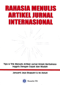 RAHASIA MENULIS ARTIKEL JURNAL INTERNASIONAL