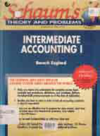 Image of SCHAUM'S OUTLINE OF THEORY AND PROBLEMS OF INTERMEDIATE ACCOUNTING I