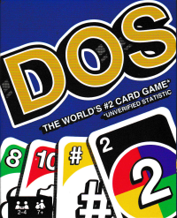 Image of DOS “THE WORLD'S #2 CARD GAME”