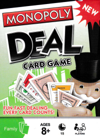 Image of MONOPOLY DEAL CARD GAME