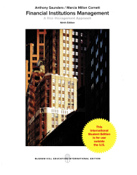 Image of FINANCIAL INSTITUTIONS MANAGEMENT; A Risk Management Approach
