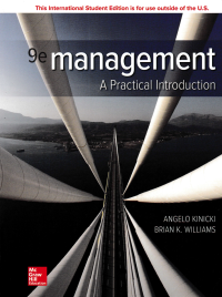 MANAGEMENT; A Practical Introduction