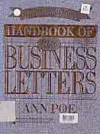 Image of THE MCGRAW HILL HANDBOOK OF MORE BUSINESS LETTERS
