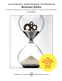 Image of BUSINESS ETHICS; Decision Making For Personal Integrity & Social Responsibility