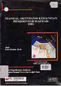 MANUAL AKUNTANSI KEUANGAN PEMERINTAH DAERAH 2001