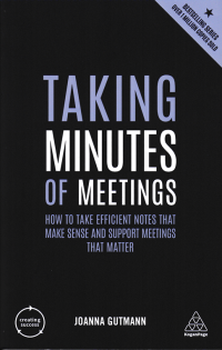 TAKING MINUTES OF MEETINGS