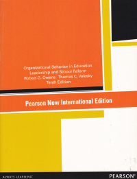 Image of ORGANIZATIONAL BEHAVIOR EDUCATION; Leadership and School Reform