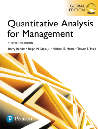 Image of QUANTITATIVE ANALYSIS FOR MANAGEMENT