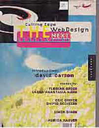 Image of CUTTING EDGE THE WEB DESIGN NEXT GENERATION