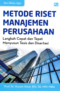 Image of METODE RISET MANAJEMEN PERUSAHAAN
