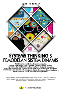 SYSTEMS THINKING & PEMODELAN SISTEM DINAMIS