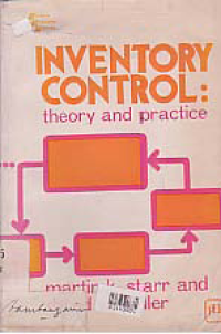 Image of INVENTORY CONTROL; Theory and Practice